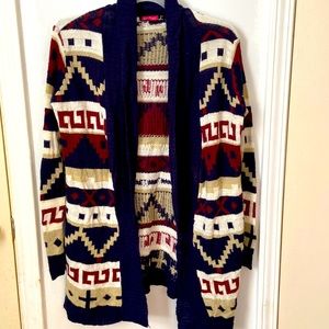 Aztec cardigan